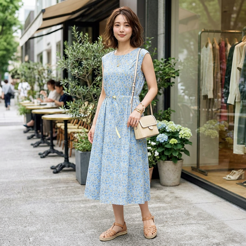【LIBERTY】MWルビープリント ワンピース Dear Princess 3059325