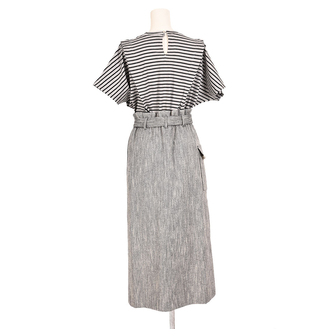 【OUTLET】スラブメランジ スカート B DONNA 6545021