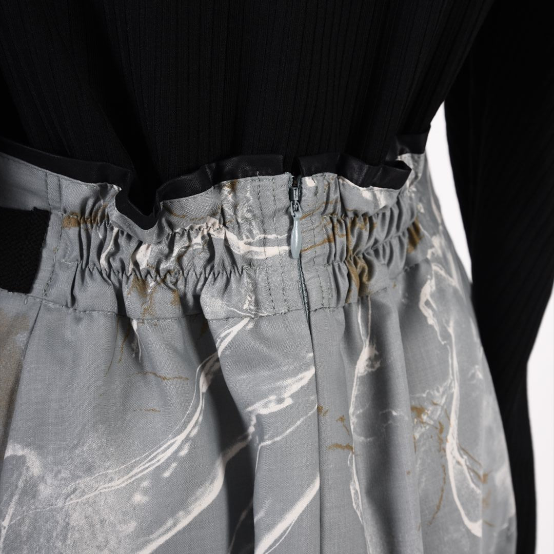 マイクロスパンプリント フレアスカート B DONNA 6045107