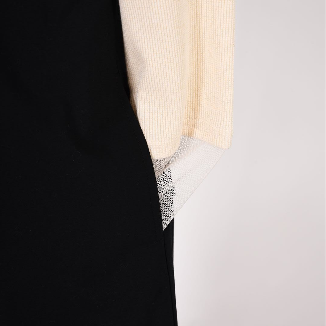 先染めカットジャカード キャミワンピース B DONNA 6049117