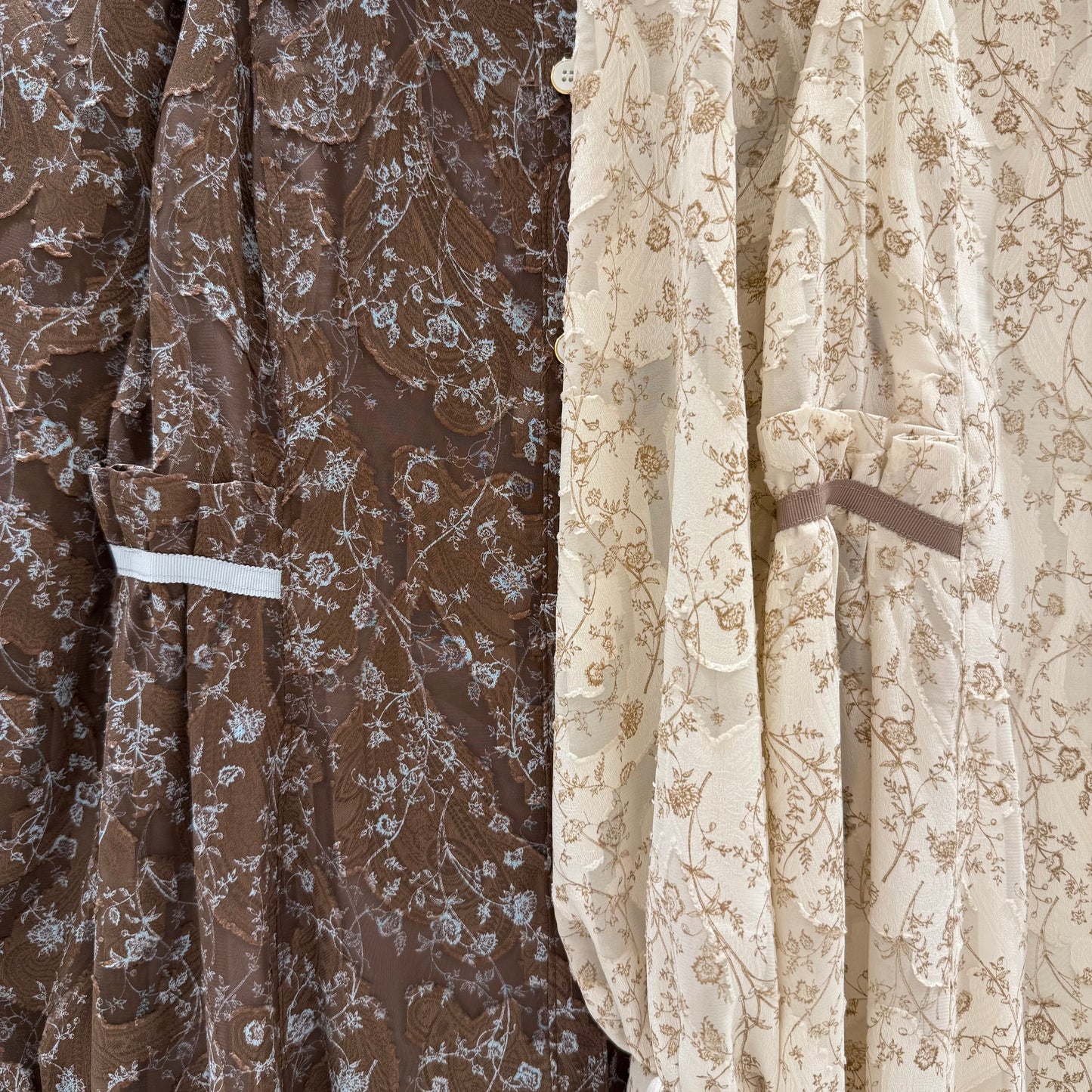 花柄ジャガード ブラウスワンピース Dear Princess 3049116