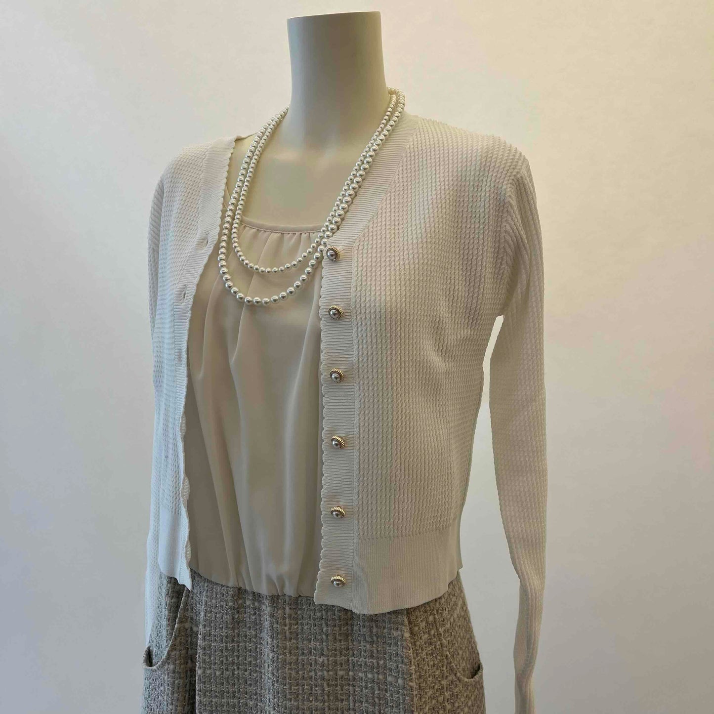 【OUTLET】ツイードドッキングワンピース Dear Princess 3039111