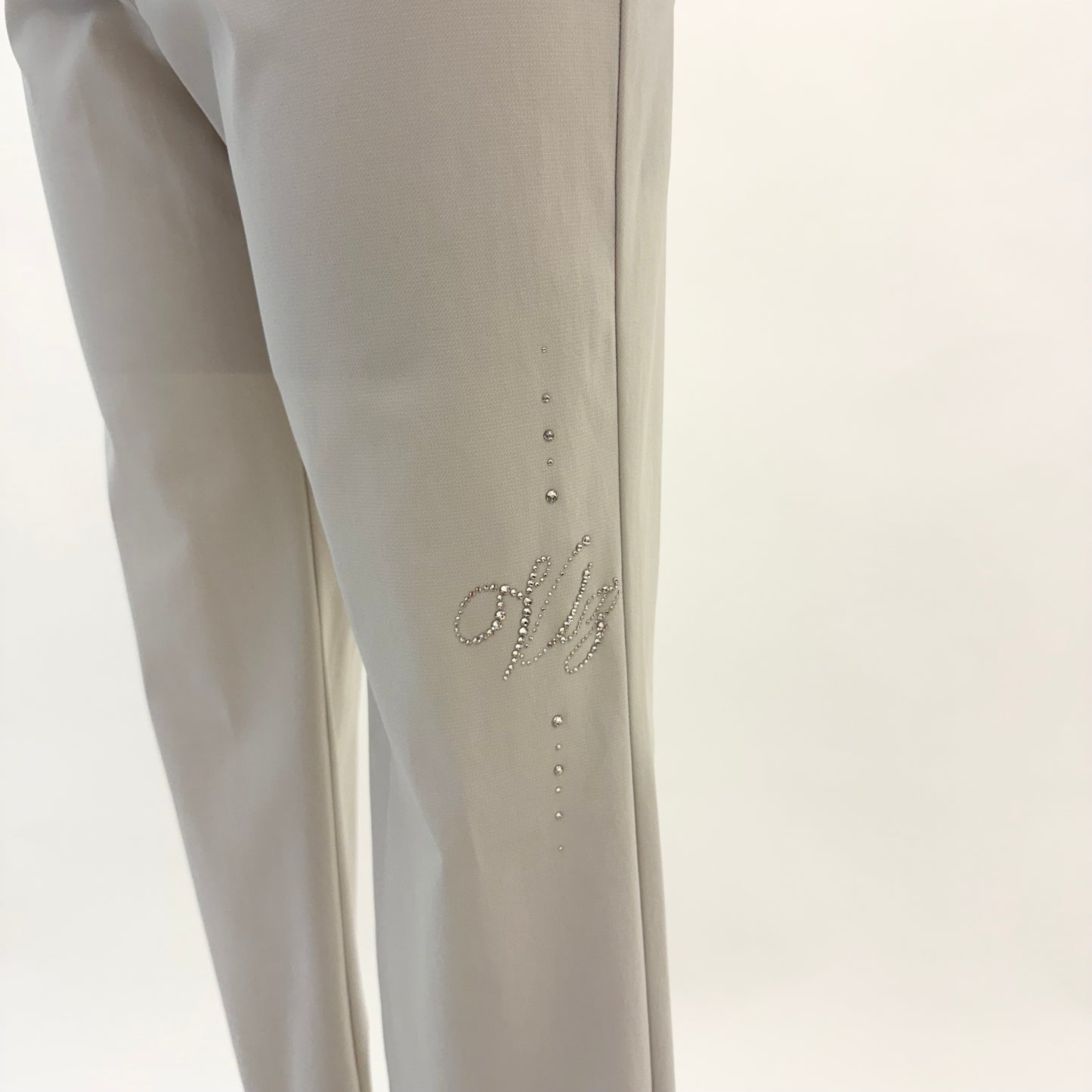 【接触冷感】【吸汗速乾】タック入り ストレートパンツ VALENZA 5156402