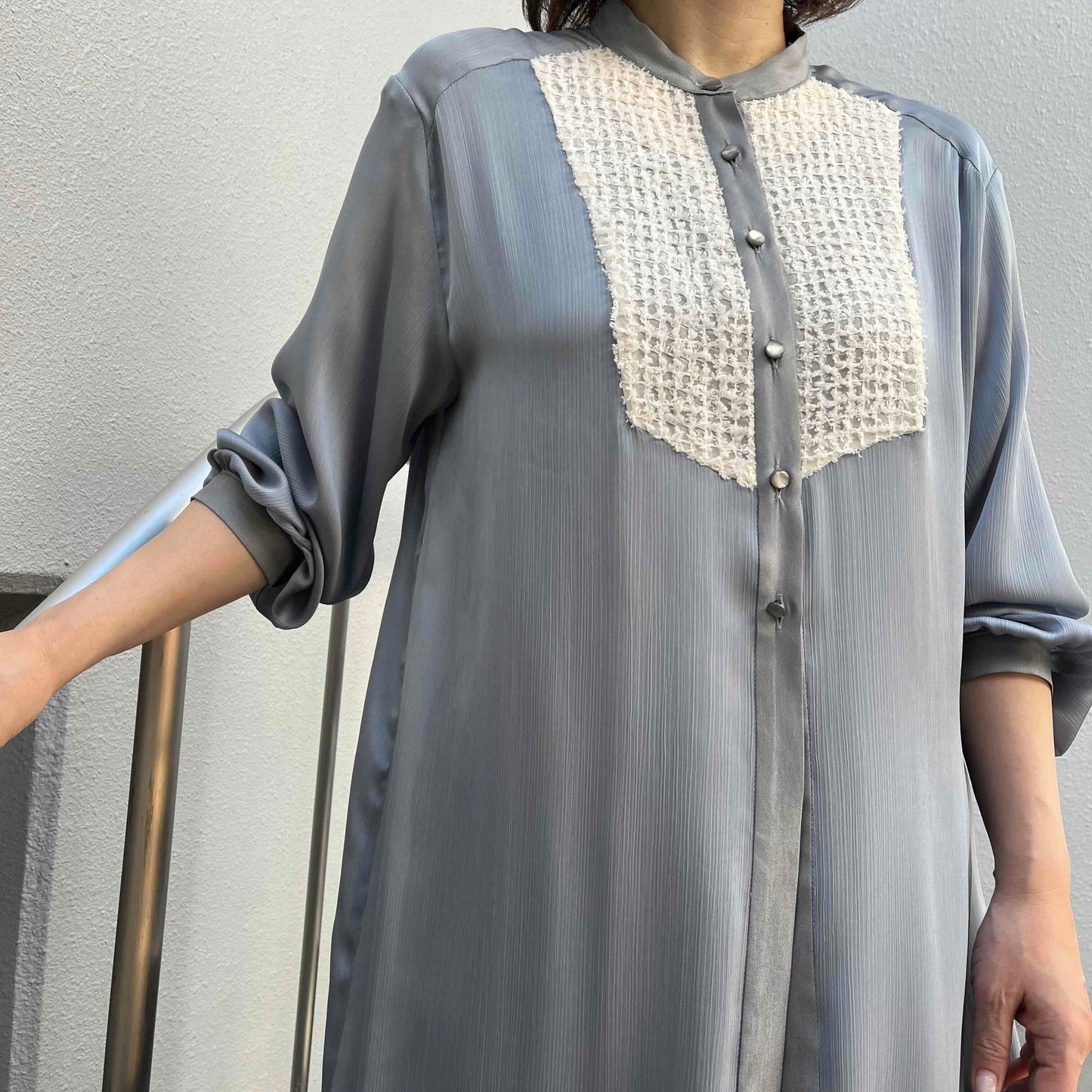 HeyYoRyu ガウンシャツワンピース B DONNA 6049104