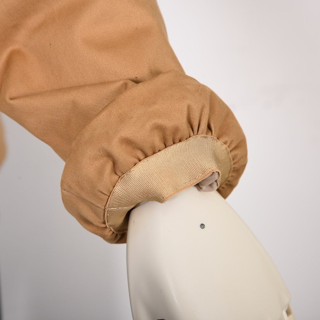 ストレッチギャバ ノーカラー中綿ジャケット VALENZA 5157703