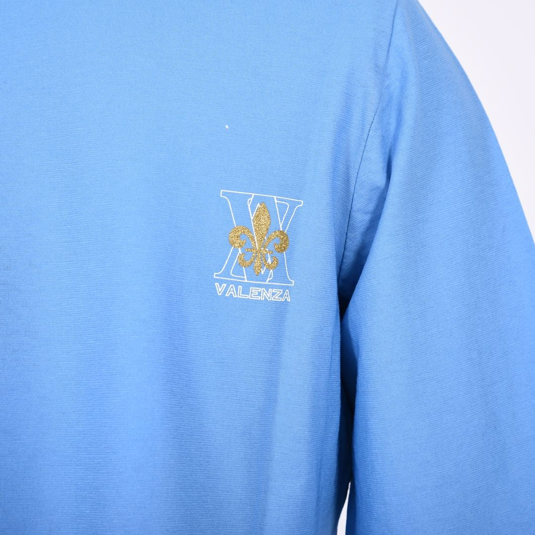 【Lサイズ】【綿100%】5分袖 花束モチーフカットソー VALENZA 5562318