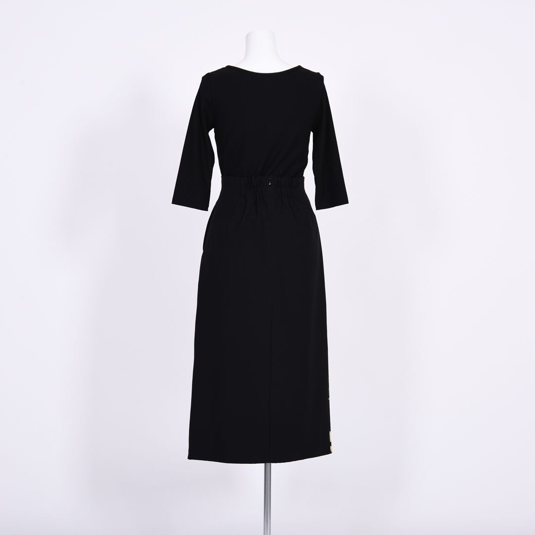 ラップ風ロングタイトスカート B DONNA 6055109