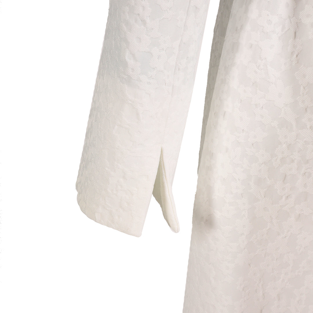 花柄ジャガード バックリボン ノーカラージャケット Dear Princess 3027057