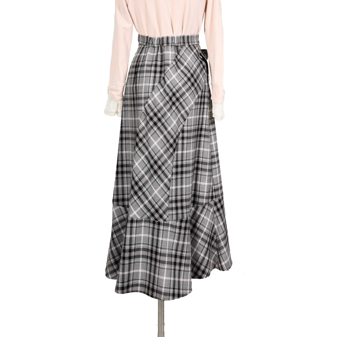 T/Rステッチチェック フリルスカート Dear Princess 3145005