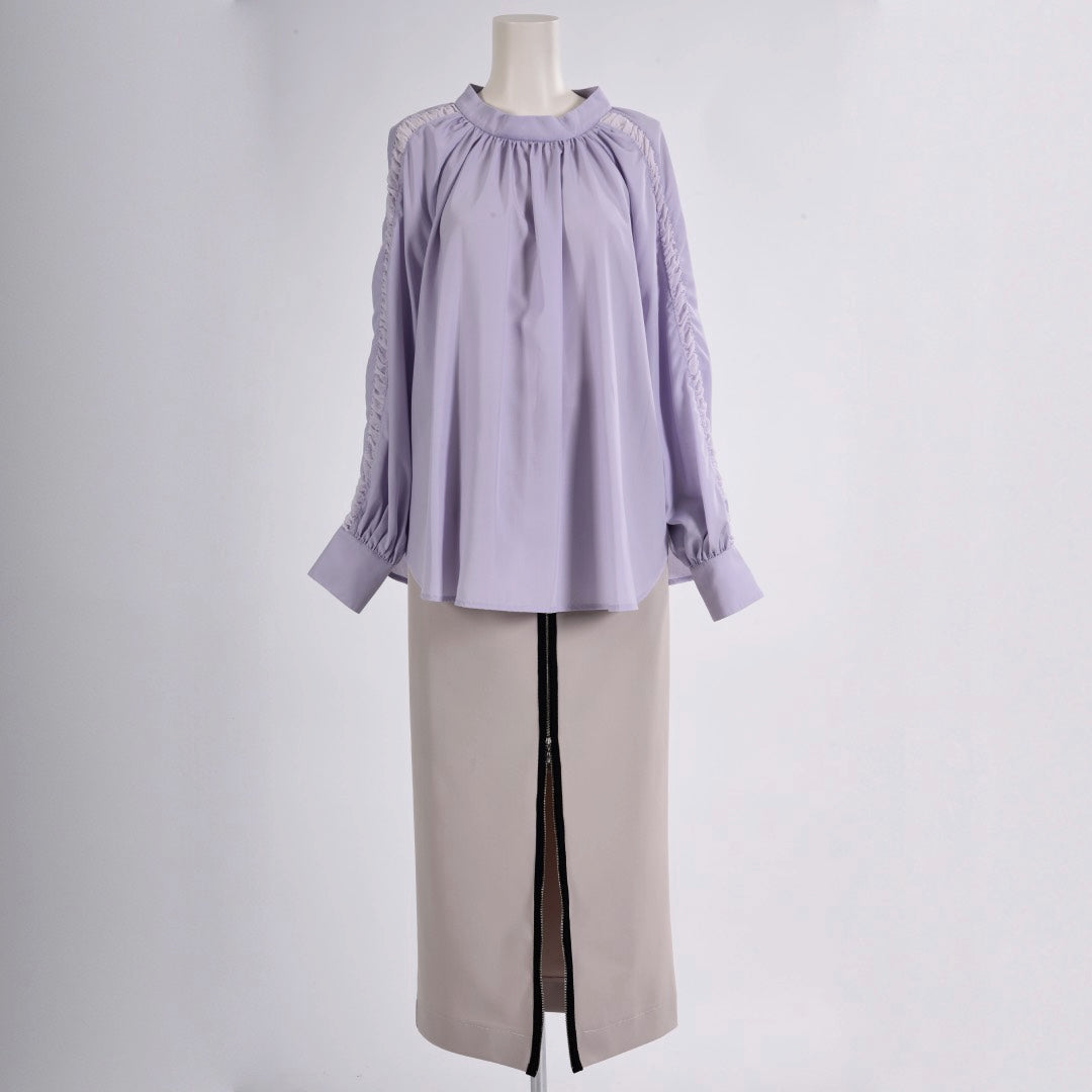 シェルタリングドライテレコ フロントあきタイトスカート B DONNA 6545013