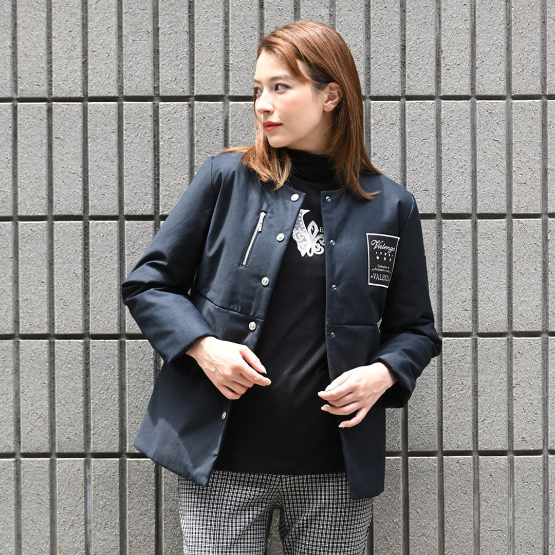 【吸湿発熱】サクラウォーム起毛ベア天　ハイネックカットソー　VALENZA　5152705