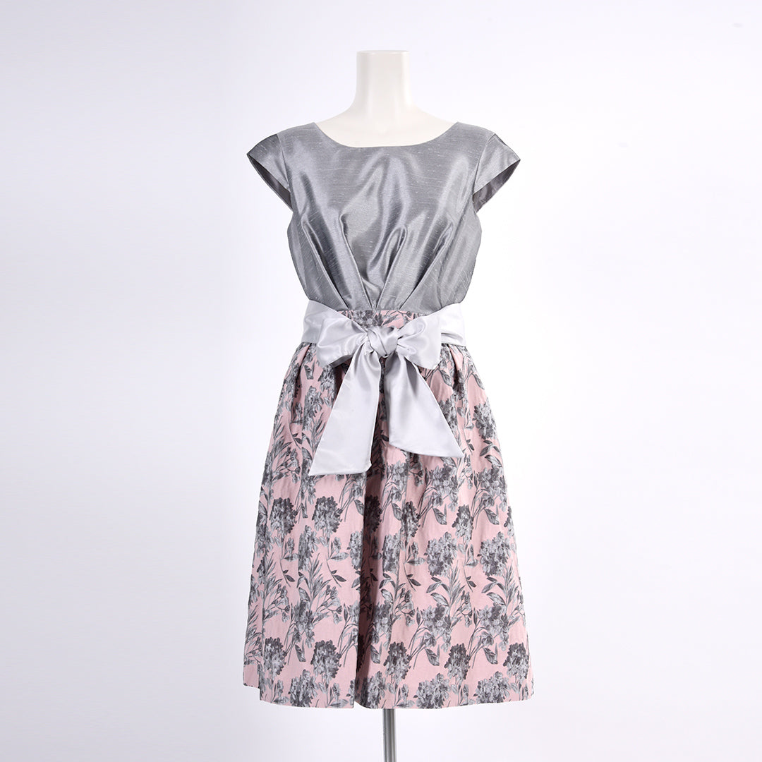 Poko Poko Jacquard Light Shantung Occasion Dress Dear Princess