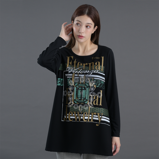 ジュエリーモチーフ　カットソー　VALENZA　5162615