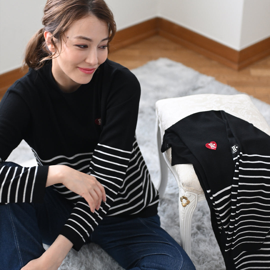 【Lサイズ】【楽々♪ストレッチ】ニットデニム　ストレートパンツ　VALENZA　5556529