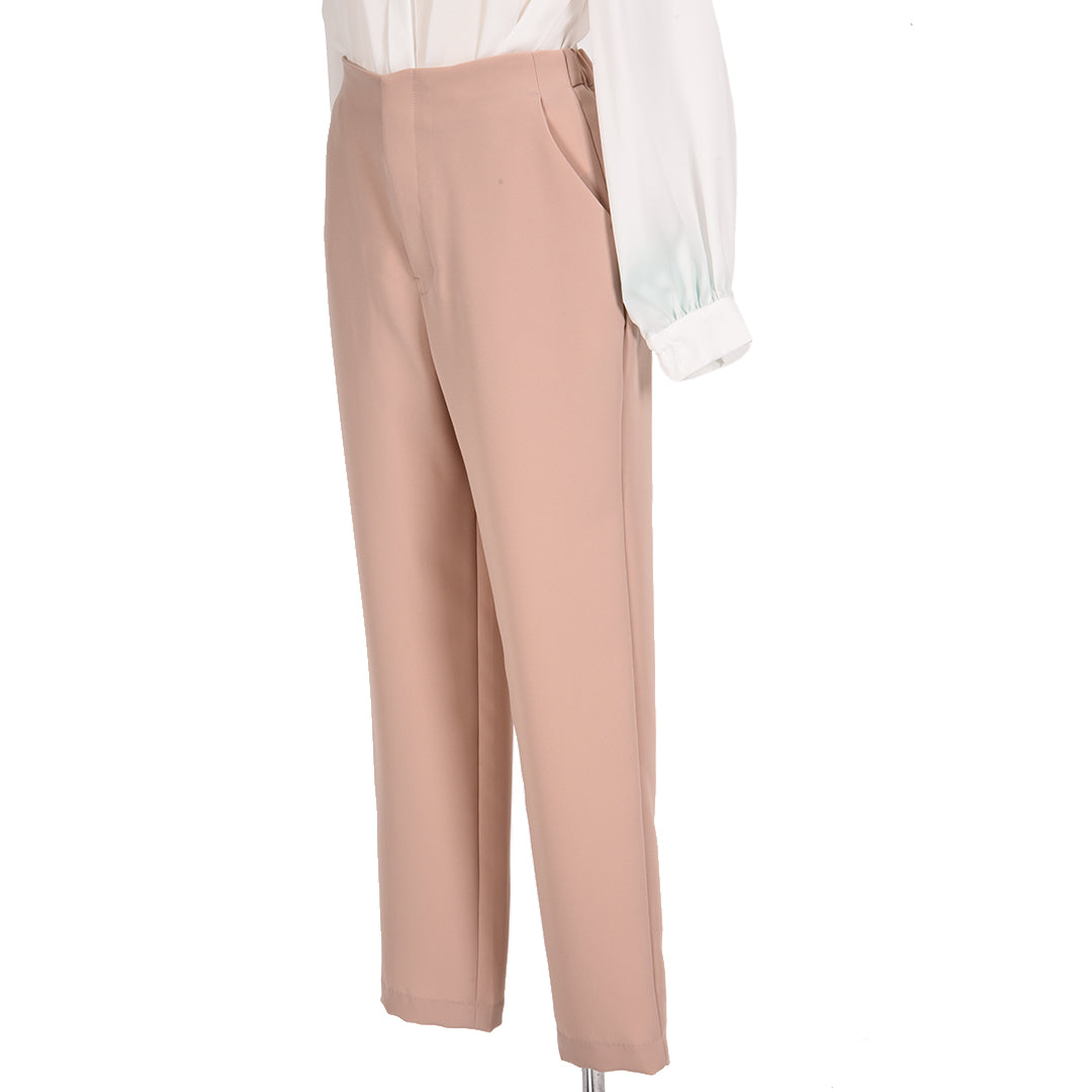 Garuda Double Cloth Pocket Straight Pants with Frills Dear Princess