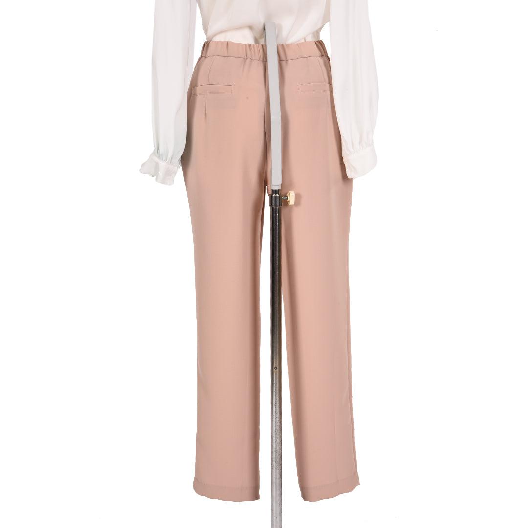 Garuda Double Cloth Pocket Straight Pants with Frills Dear Princess