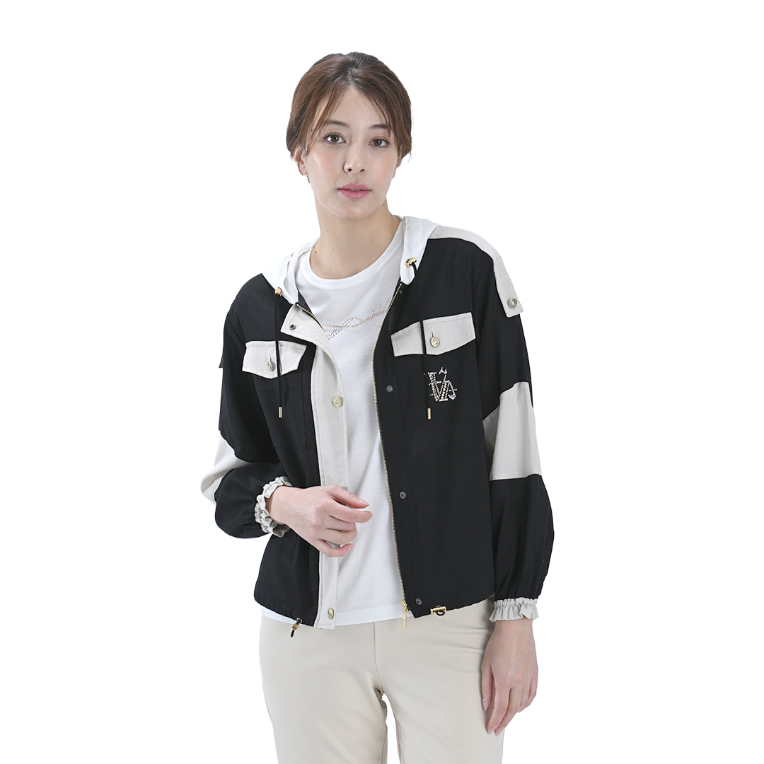 袖チュール　7分袖カットソー　VALENZA　5162406