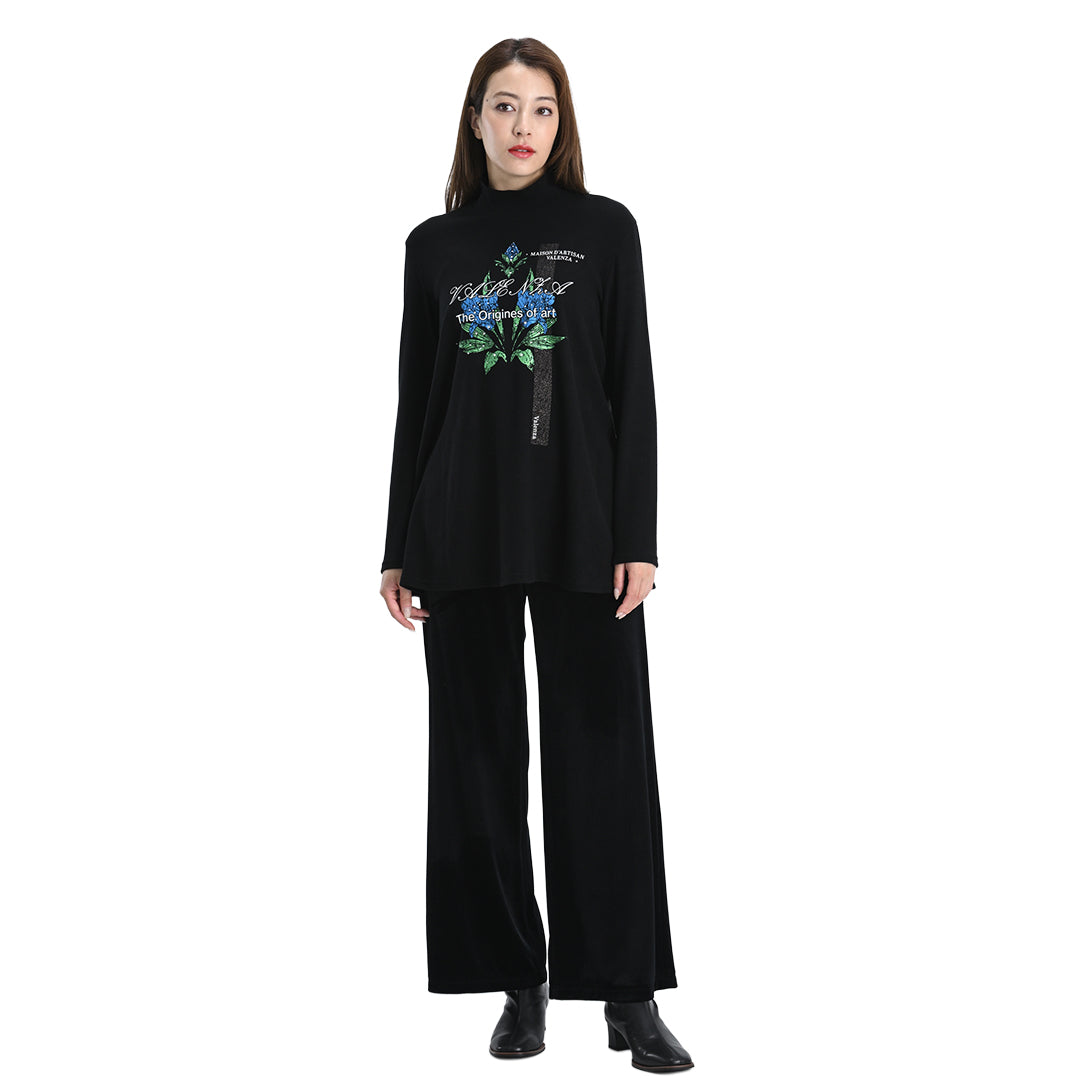 【Lサイズ】【保温】【吸湿発熱】プレミアウォーム ハイネックカットソー　VALENZA　5552700