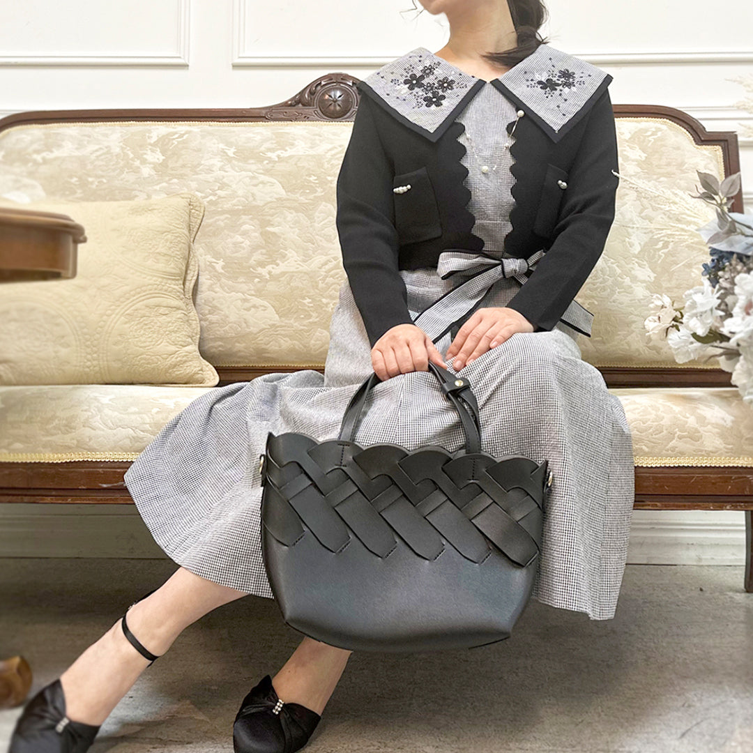 BIG衿刺しゅう　フレアワンピース　Dear Princess mieux　2049106
