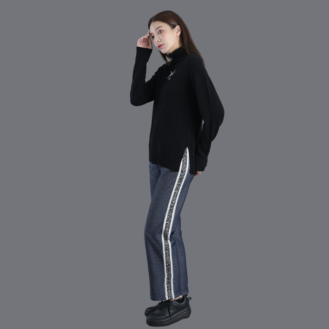 ※予約商品 ハイパーフィット裏起毛　ラインパンツ　VALENZA　5166700