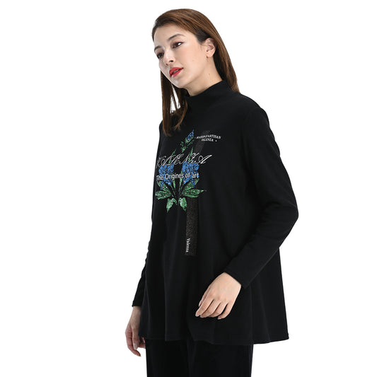 【Lサイズ】【保温】【吸湿発熱】プレミアウォーム ハイネックカットソー　VALENZA　5552700