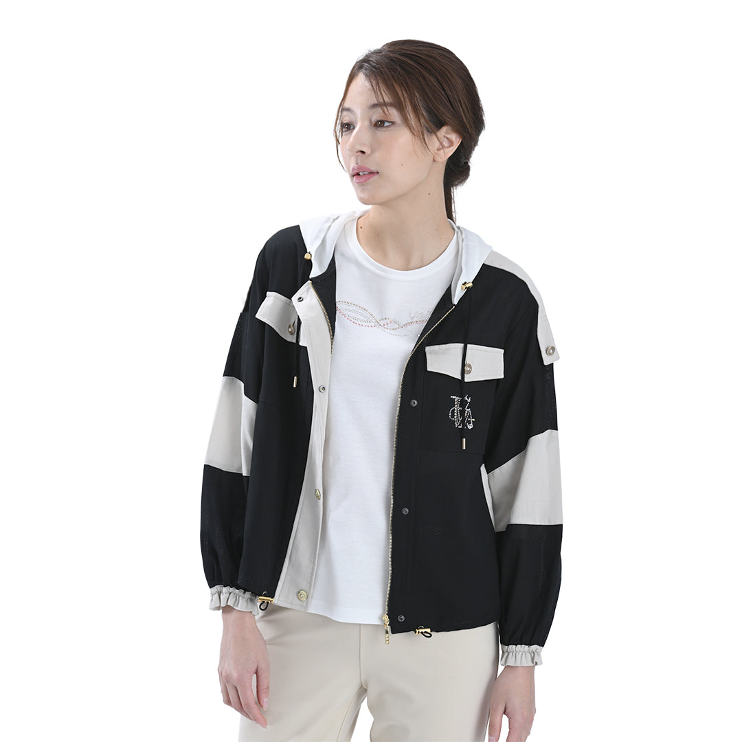 袖チュール　7分袖カットソー　VALENZA　5162406