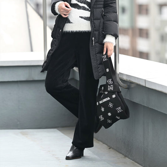 ストレッチコーデュロイ 　ストレートパンツ　VALENZA　5156701