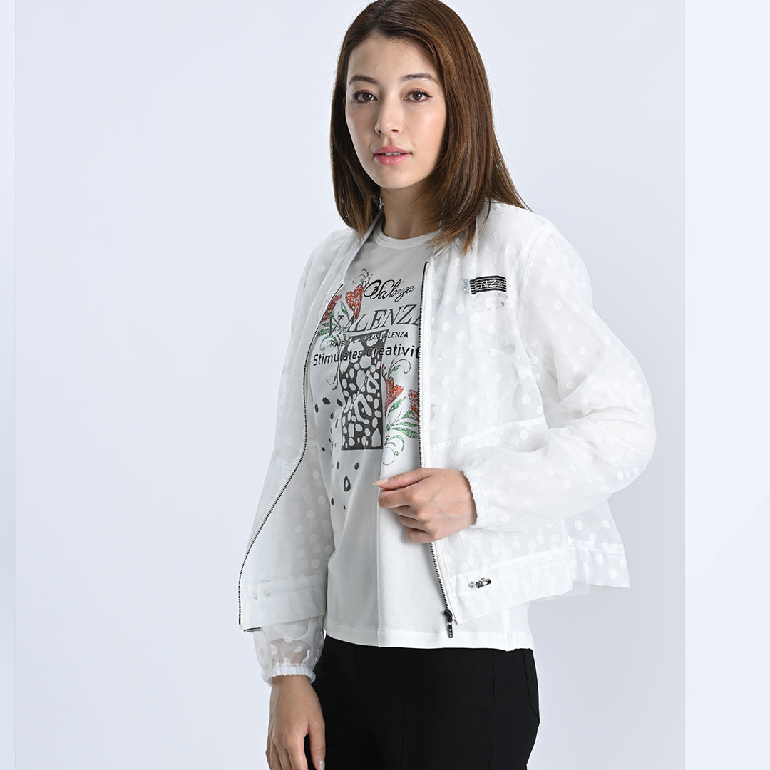 タイガーリリープリント　カットソー　VALENZA　5152606