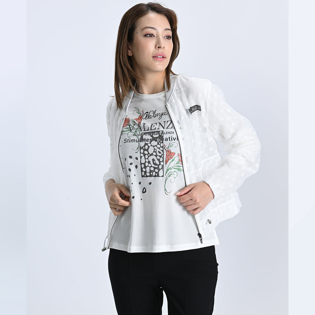 ※数量限定　【Lサイズ】タイガーリリープリント　カットソー　VALENZA　5552606