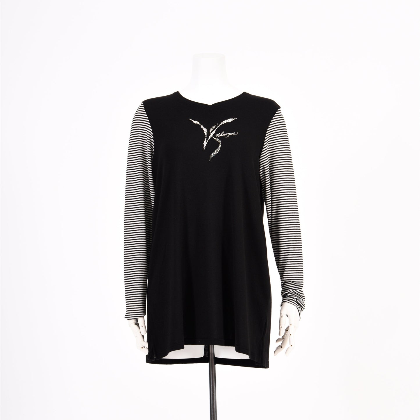 袖ボーダー　チュニックカットソー　VALENZA　5152512