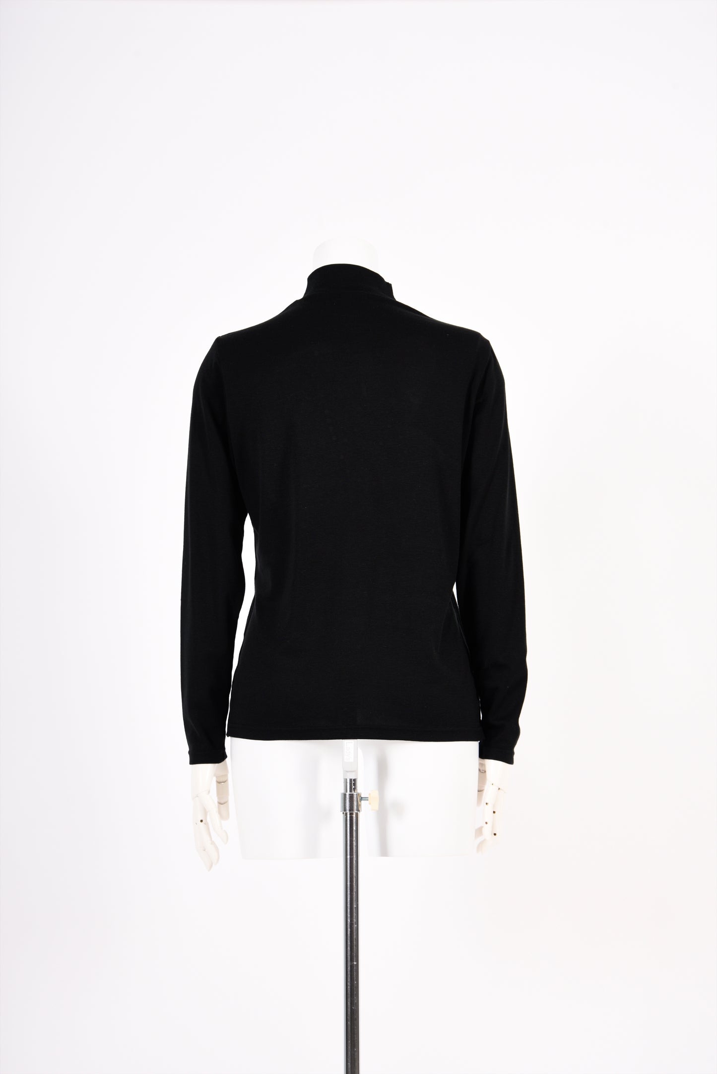 【Lサイズ】フロントモチーフ ハイネックカットソー　VALENZA　5552515