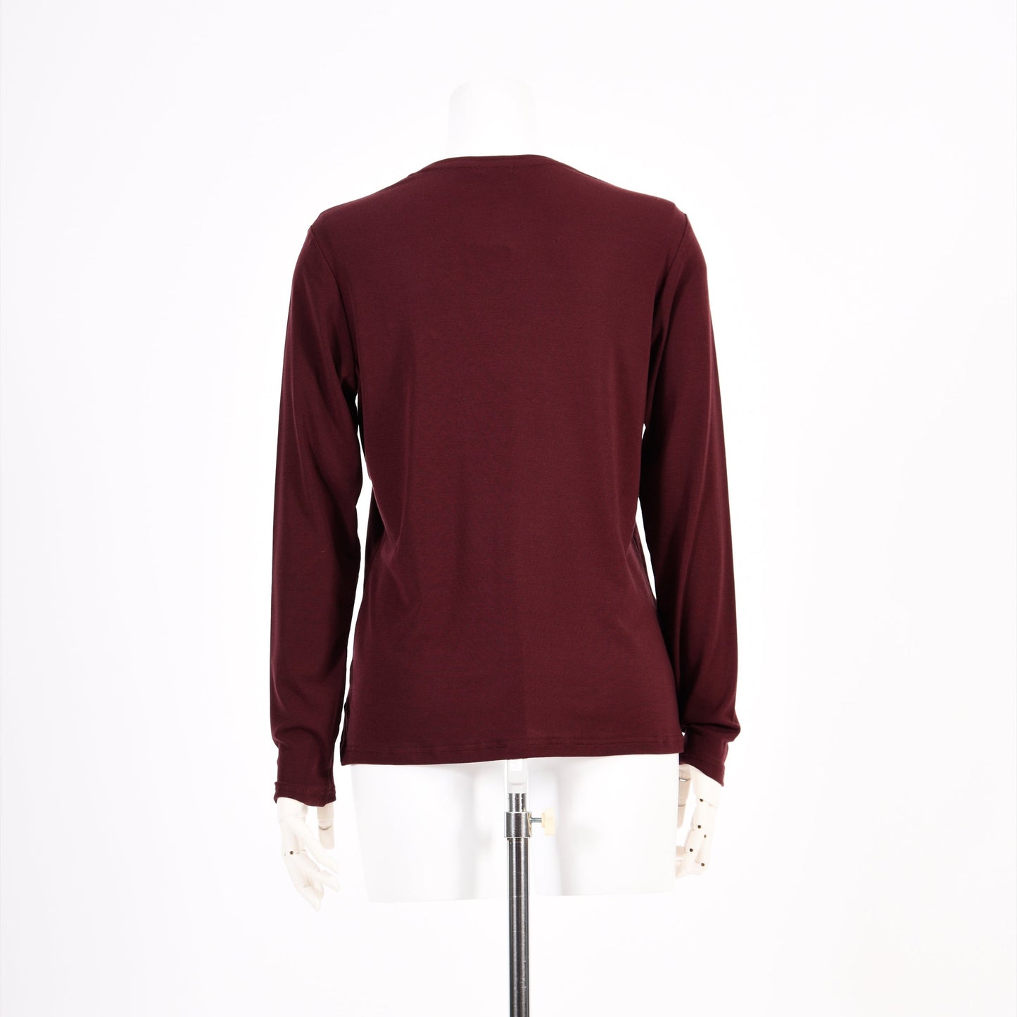 【Lサイズ】ヒョウ柄×ボーダー　プリントカットソー　VALENZA　5552607