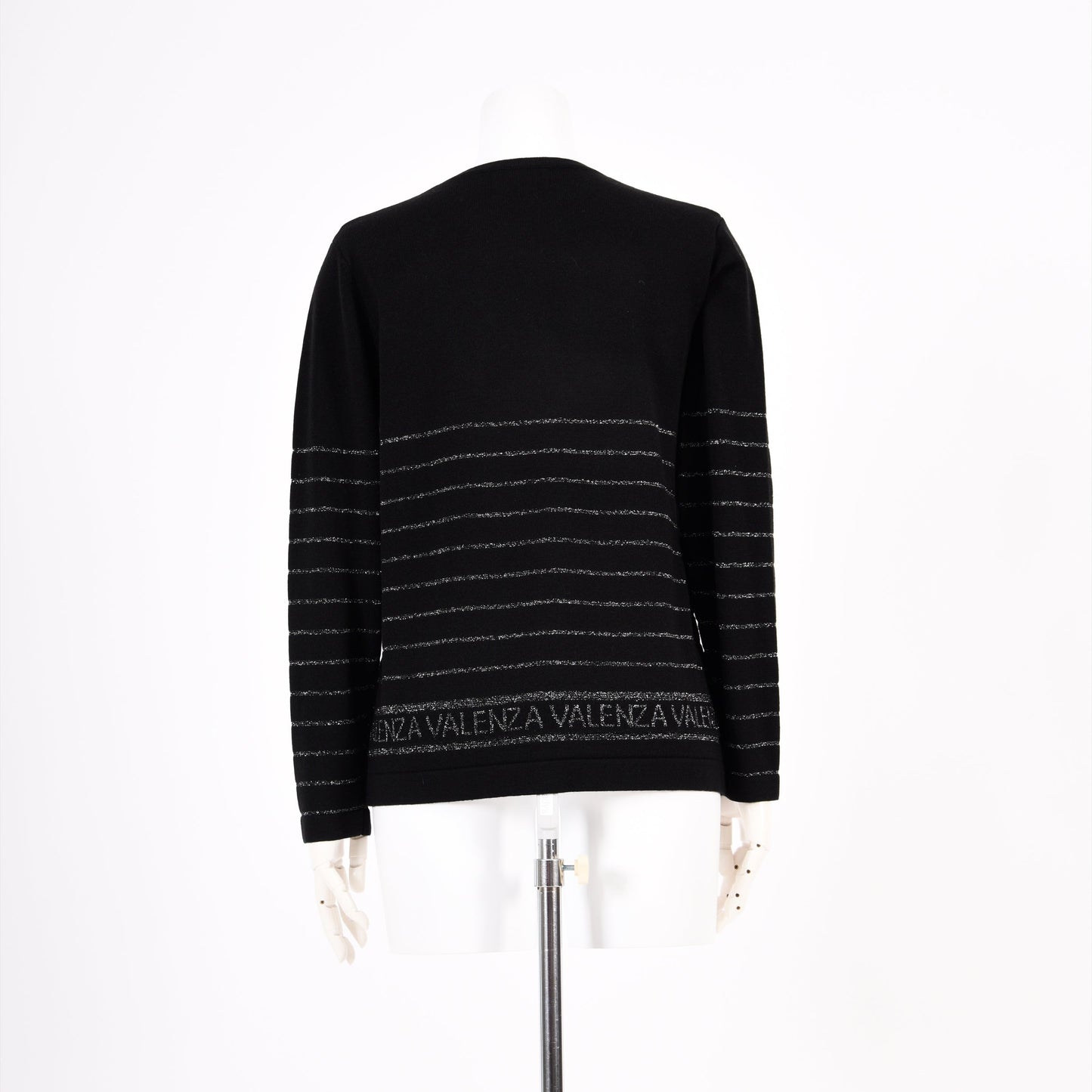 ラメボーダー　ニット　VALENZA　5153607