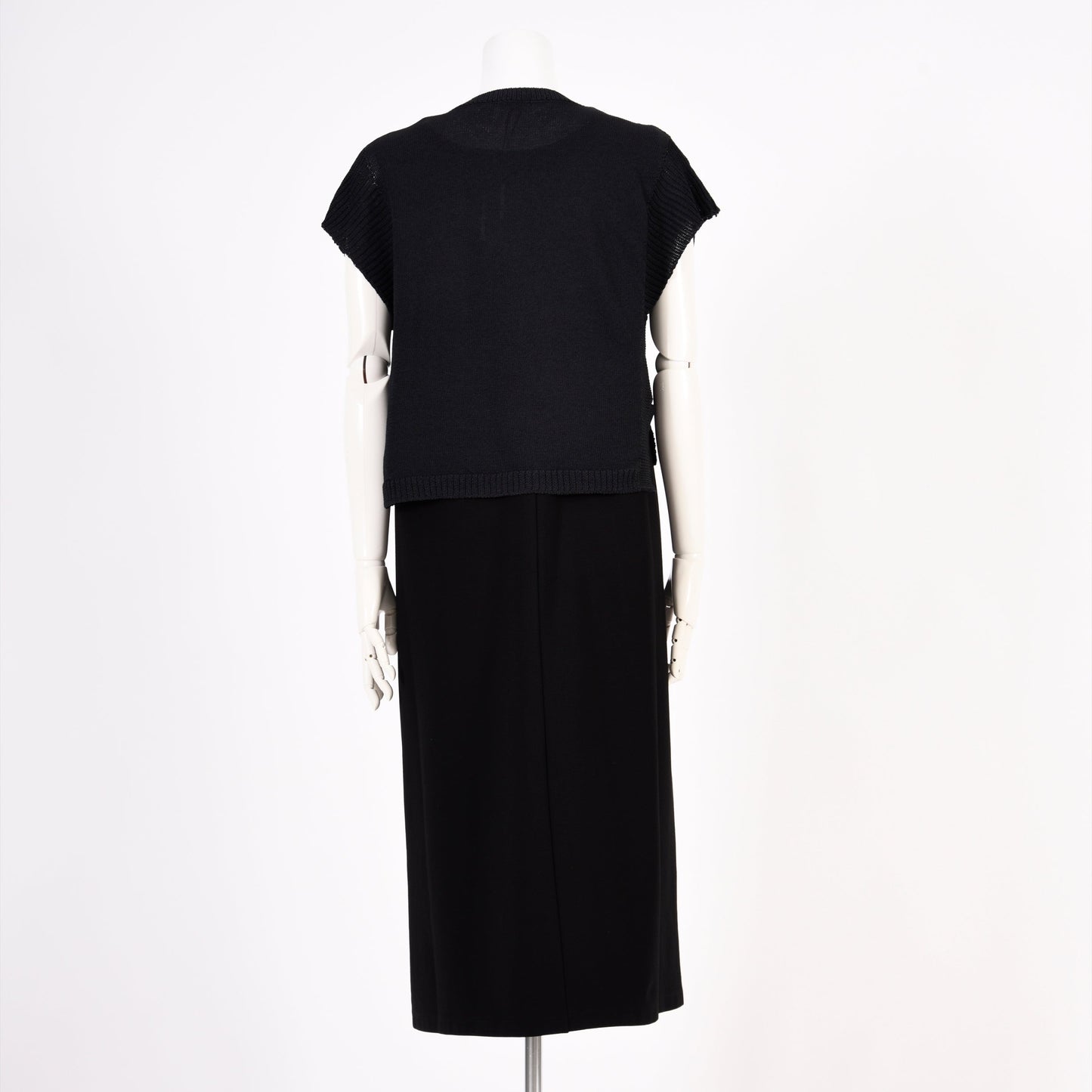 【Lサイズ】【3way】ニットベスト×ワンピース　セットアップ　VALENZA　5553612