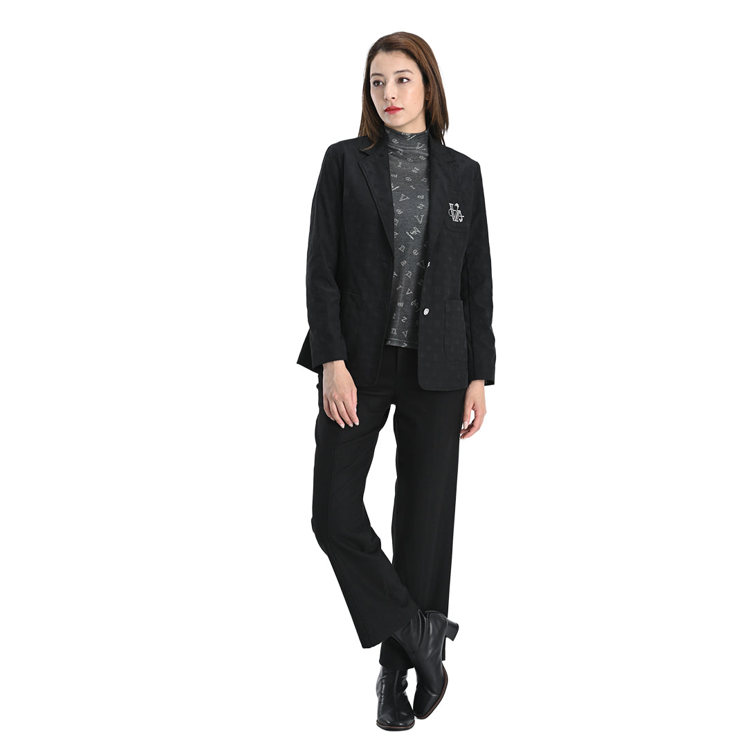 【ECO】ロゴプリント ハイネックカットソー　VALENZA F 5252300