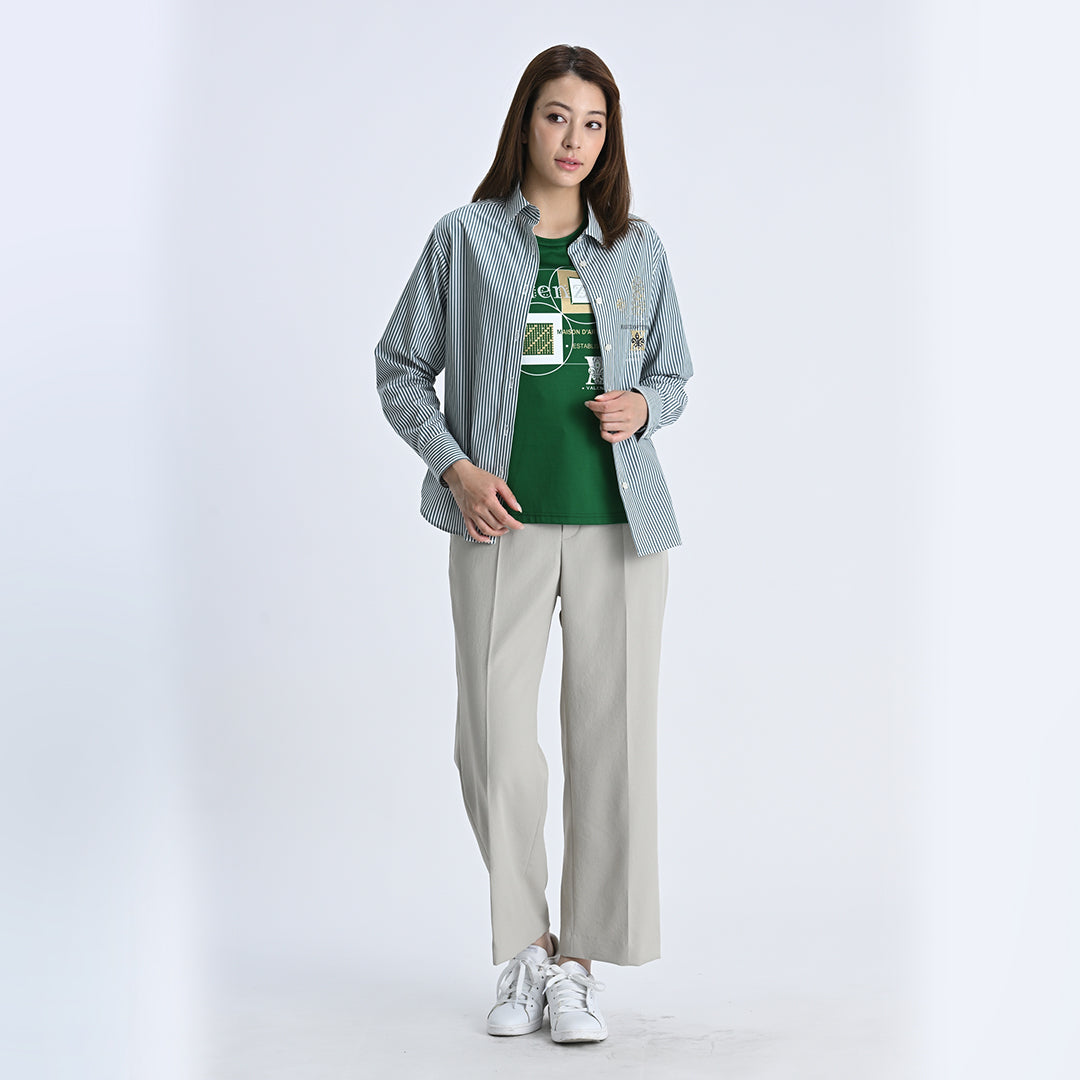 【セットアップ◎】ドライタッチ　ワイドパンツ　VALENZA　5156530