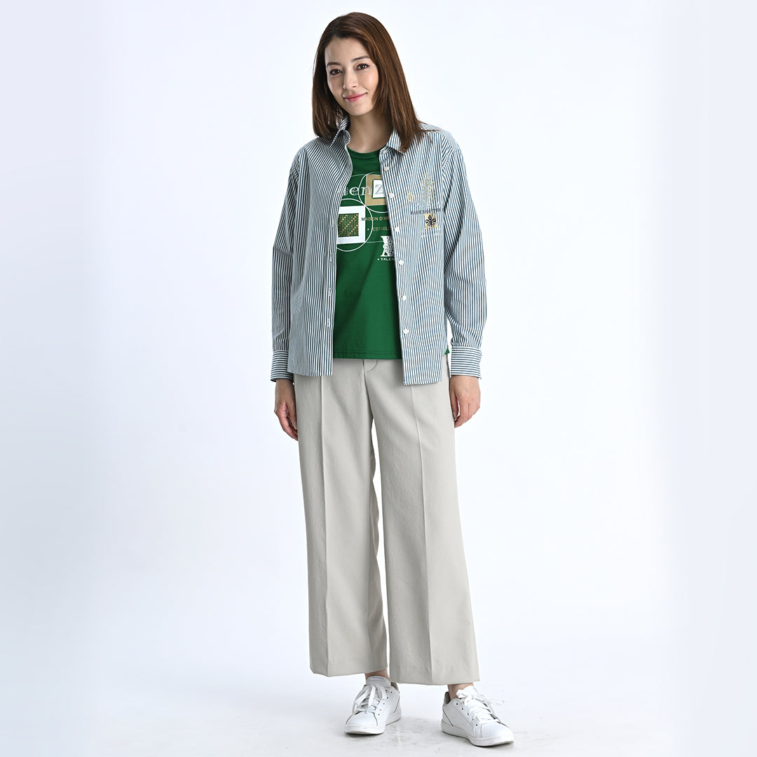 【セットアップ◎】ドライタッチ　ワイドパンツ　VALENZA　5156530