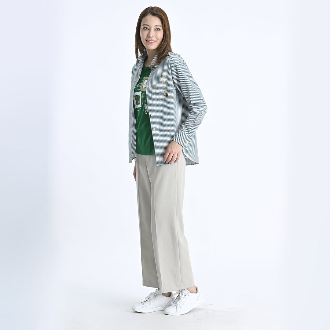 【セットアップ◎】ドライタッチ　ワイドパンツ　VALENZA　5156530