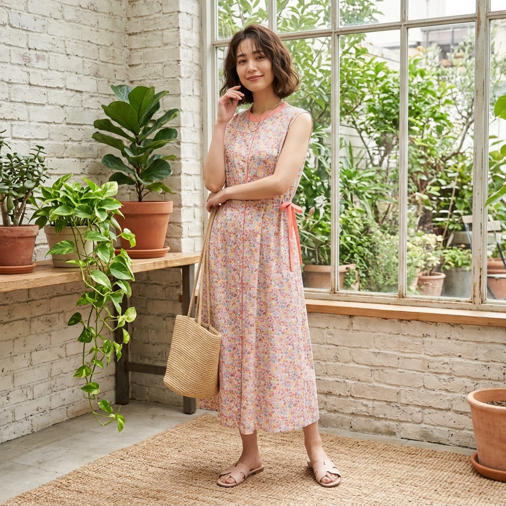 【Liberty】Classic Garden　サイドリボンワンピース　Dear Princess　3059316