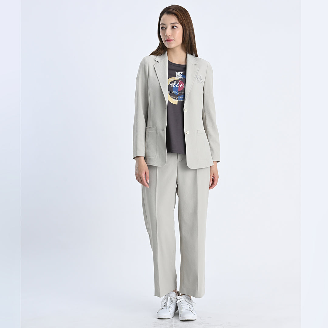 【セットアップ◎】ドライタッチ　ワイドパンツ　VALENZA　5156530