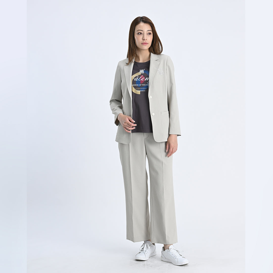 【セットアップ◎】ドライタッチ　ワイドパンツ　VALENZA　5156530