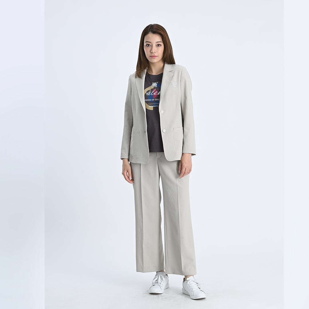 【セットアップ◎】ドライタッチ　テーラードジャケット　VALENZA　5157532