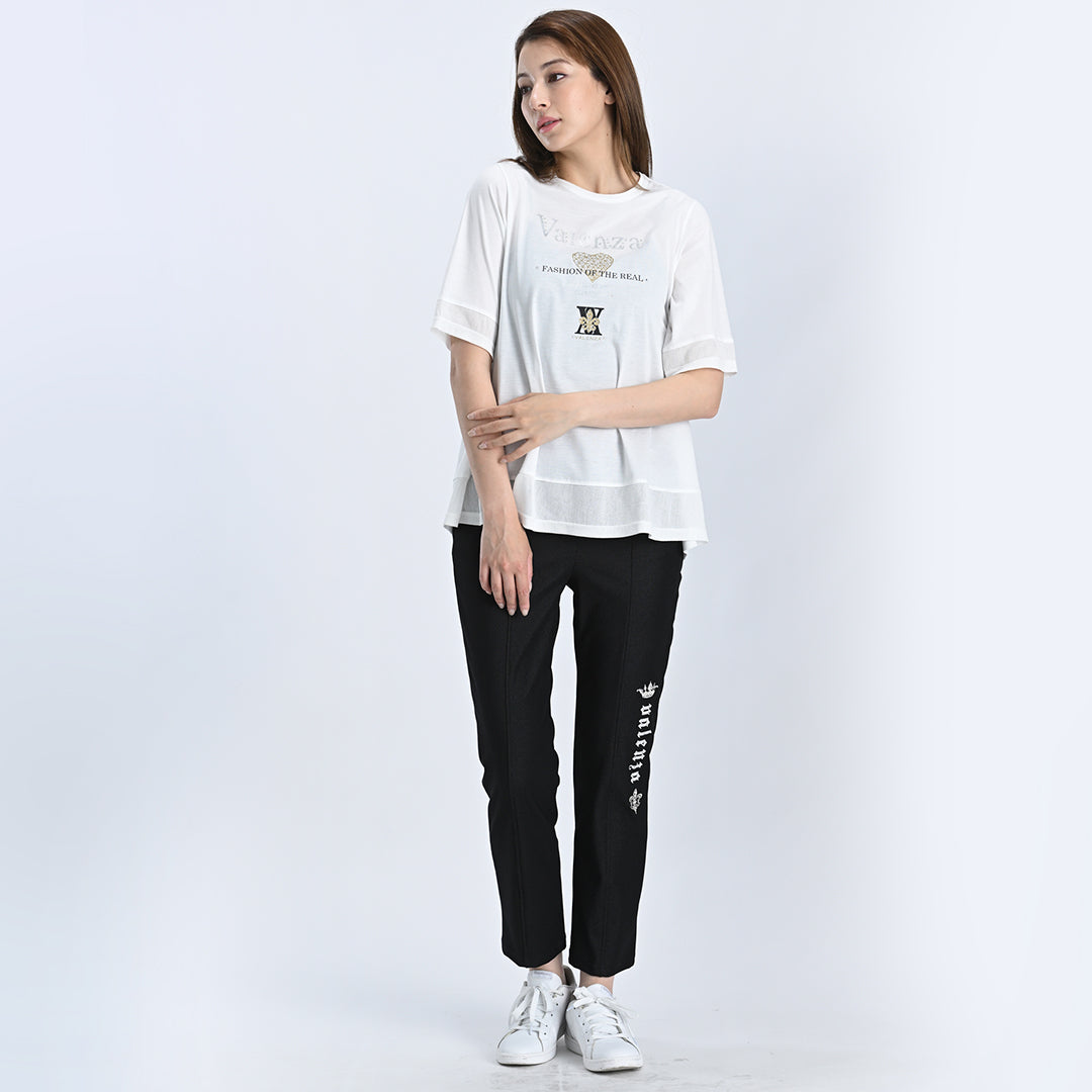 【大人気モチーフ】FORハートモチーフ　カットソー　VALENZA　5152527