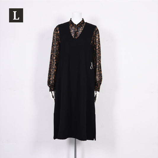 【Lサイズ】【ビューティポンチ】 ストレッチワンピース　VALENZA　5559602