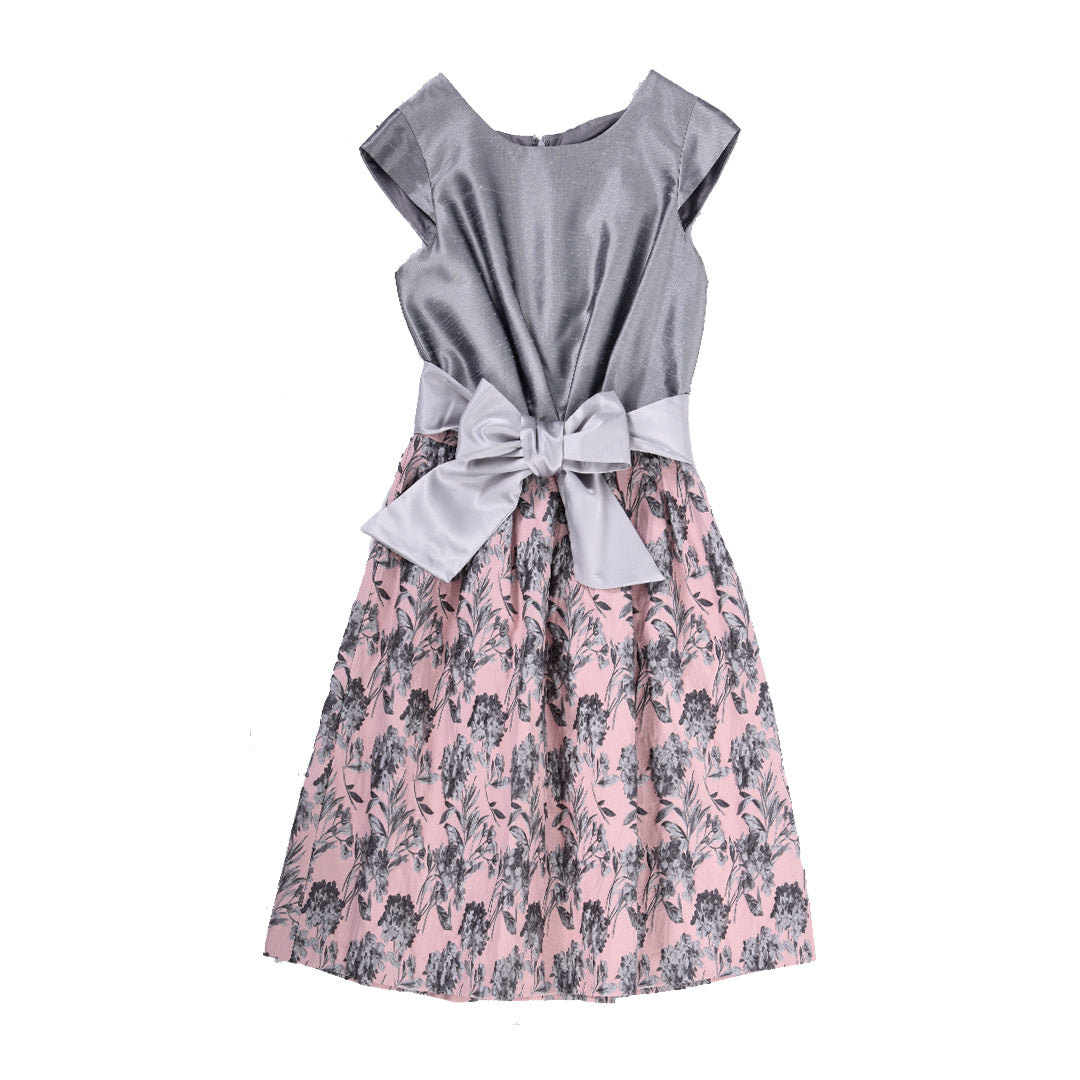 Poko Poko Jacquard Light Shantung Occasion Dress Dear Princess