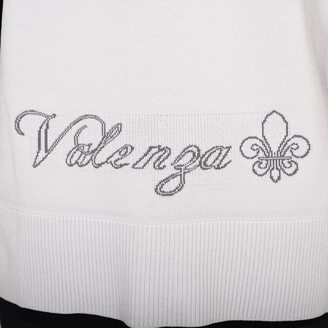 【Lサイズ】フルジップ　ニットベスト　VALENZA　5553600