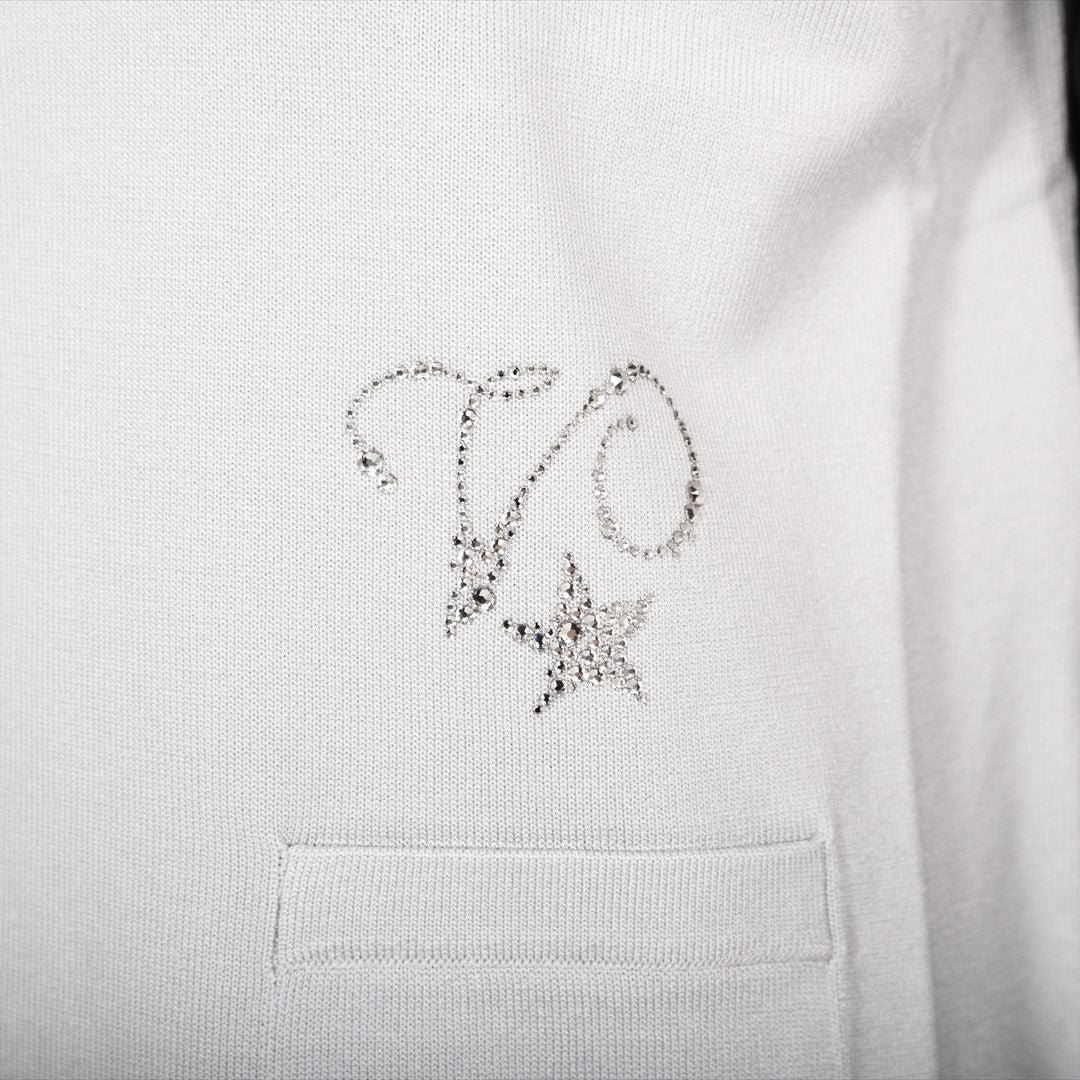 【Lサイズ】フルジップ　ニットベスト　VALENZA　5553600