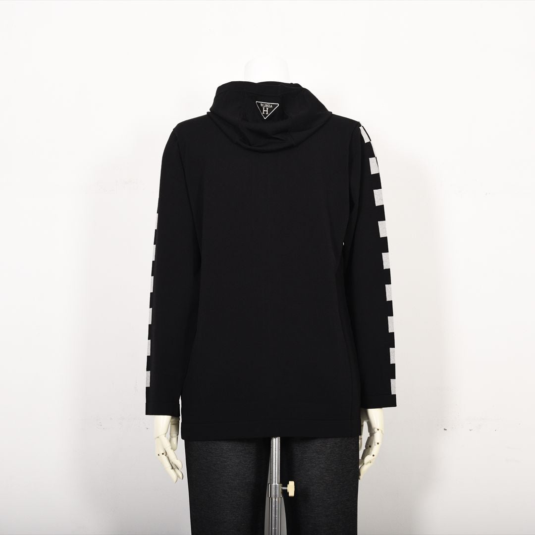 ブロックチェック フルジップパーカー　VALENZA home　5353300