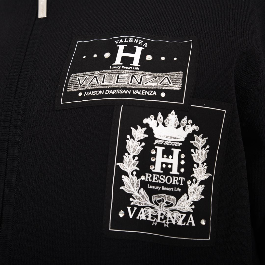 ブロックチェック フルジップパーカー　VALENZA home　5353300