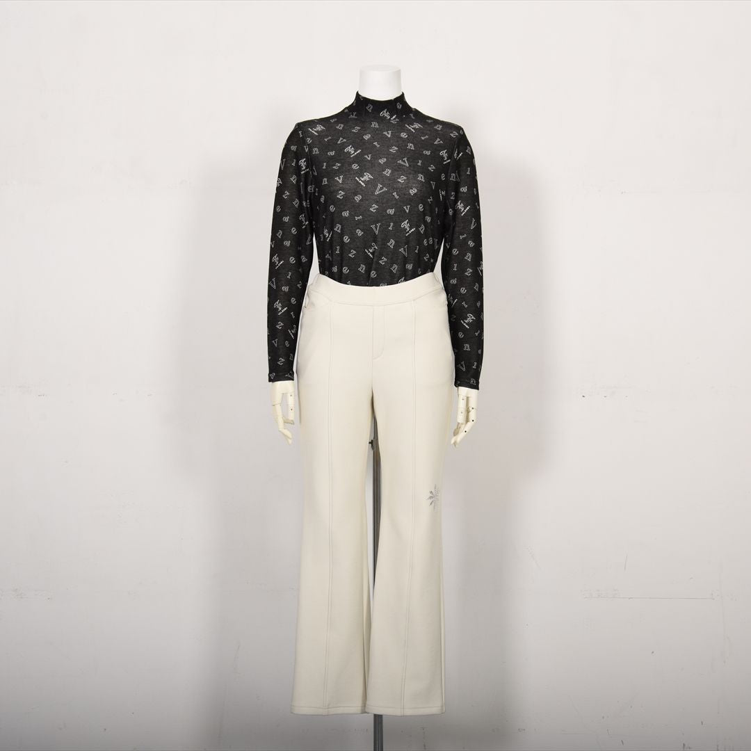 【裏起毛】【Lサイズ】HYPER FIT jersey ストレートパンツ　VALENZA　5556607